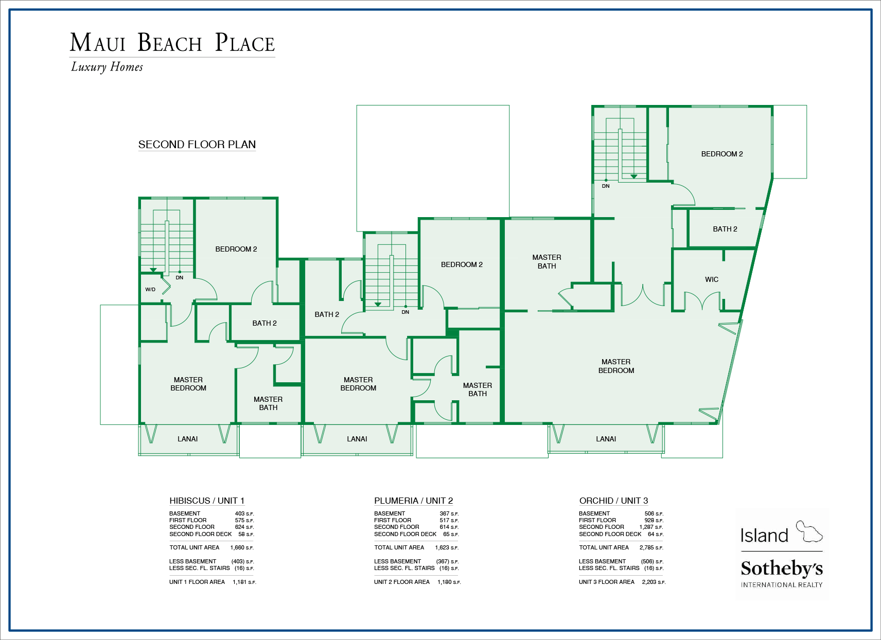 2nd floor Maui Beach Place condo